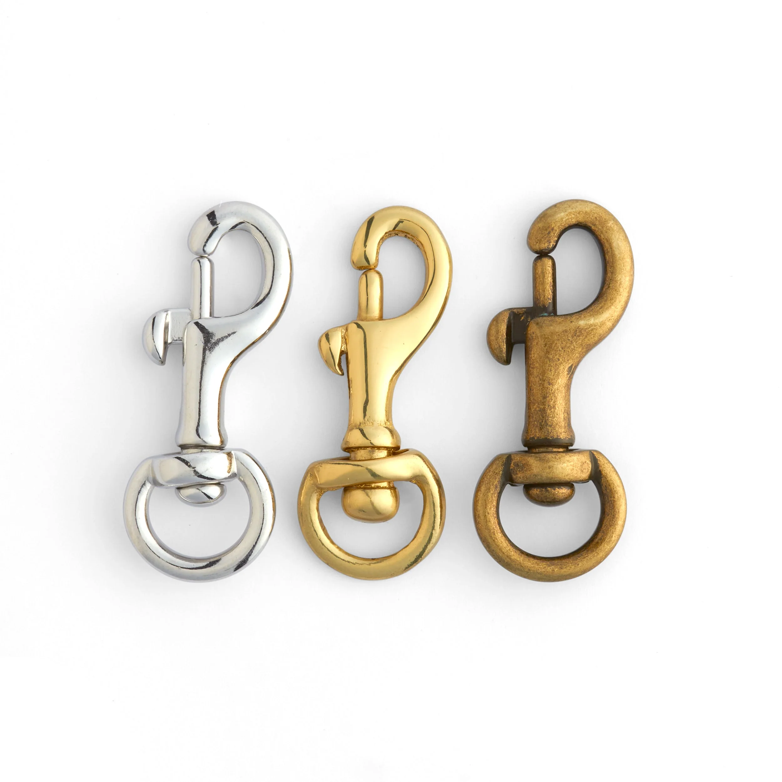 Small Brass Spring Snap